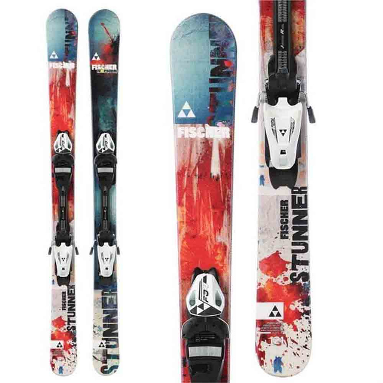 Fischer 、SIatnar　ジャンプスキー Fischer Stunner Ski System with FJ 7 Bindings (Kids') - 2022